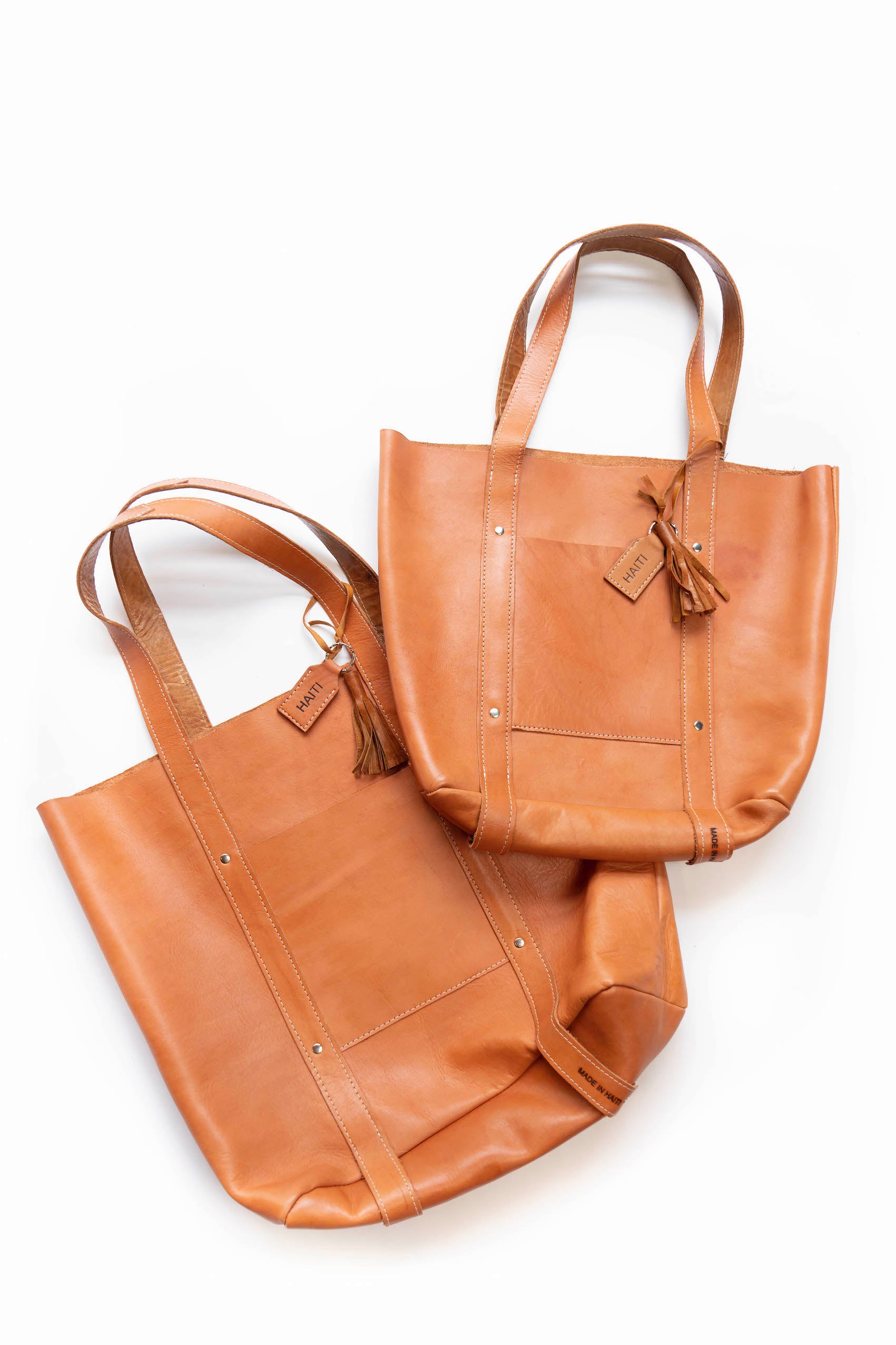 XL LEATHER TOTE BAG