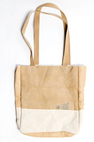 Burlap Market Tote – 2nd Story Goods