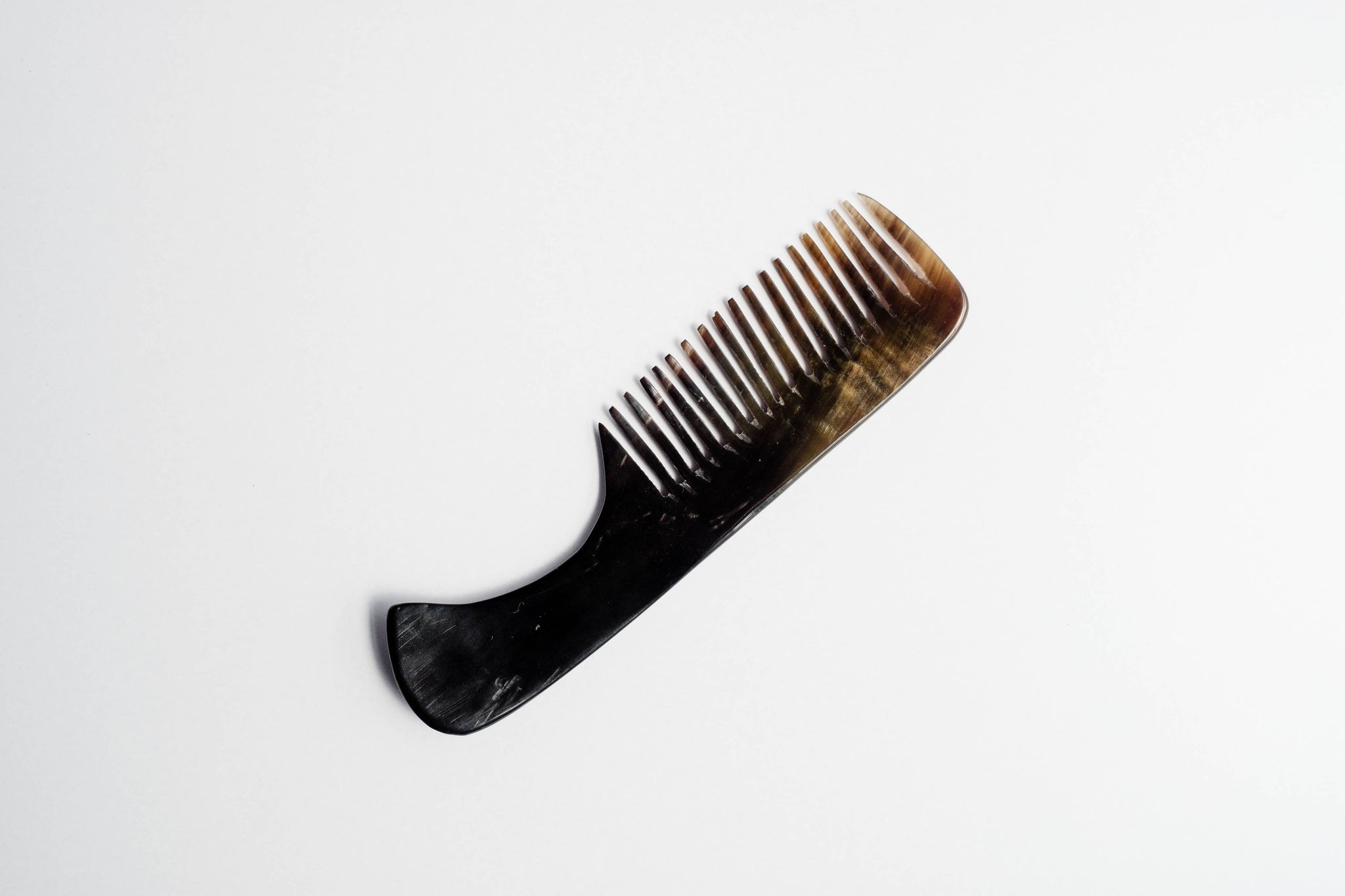 Natural horn outlet hair brush new